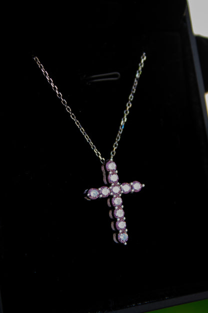 Pink Cruz Necklace