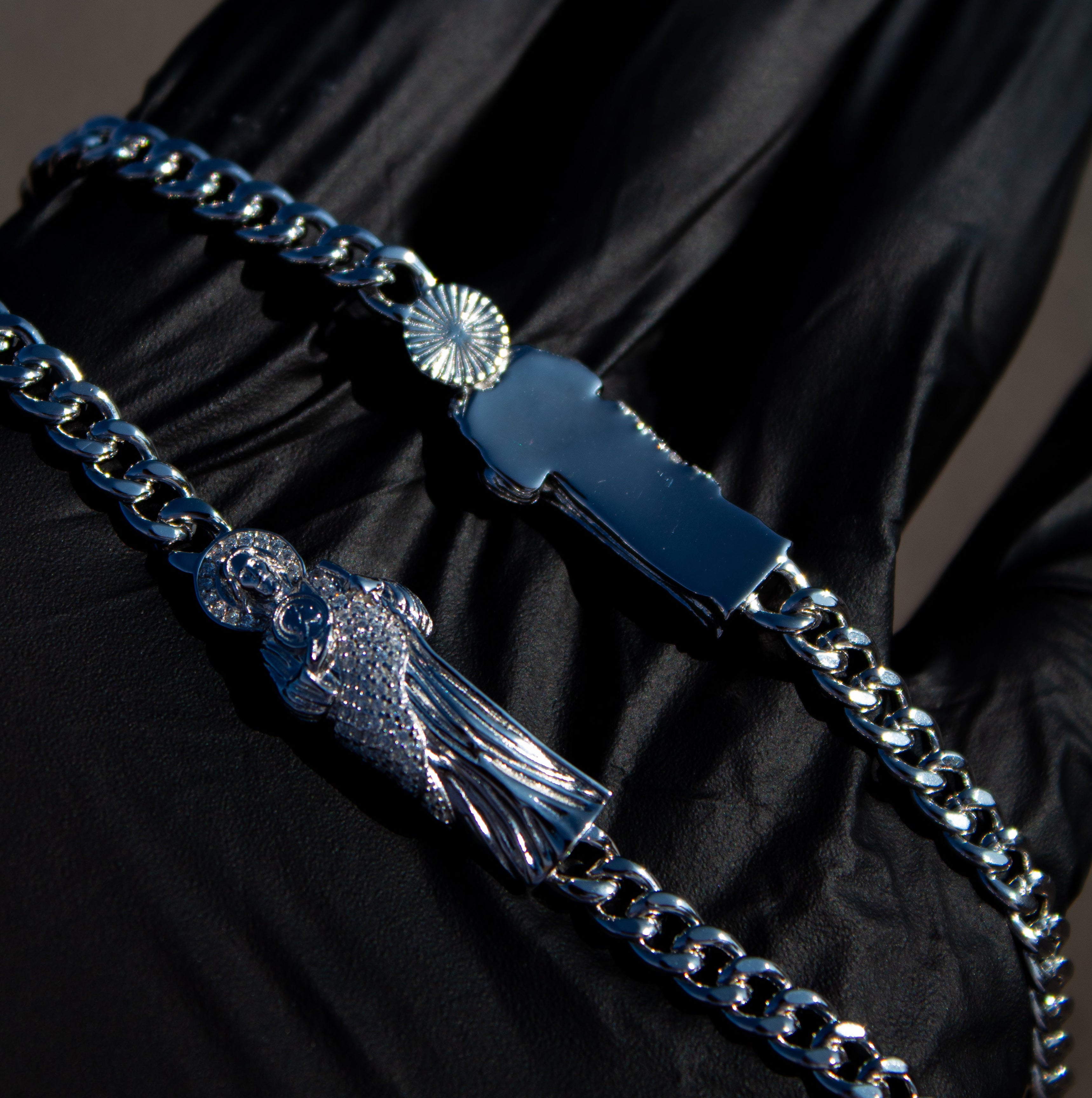 San Judas / Cuban Bracelet (5mm / 10mm)