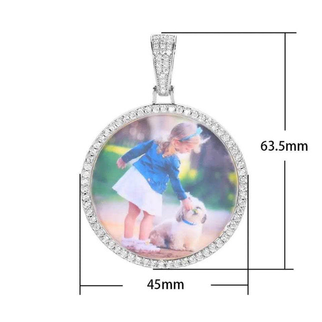 Custom Photo VVS Pendant (Pre - Order)