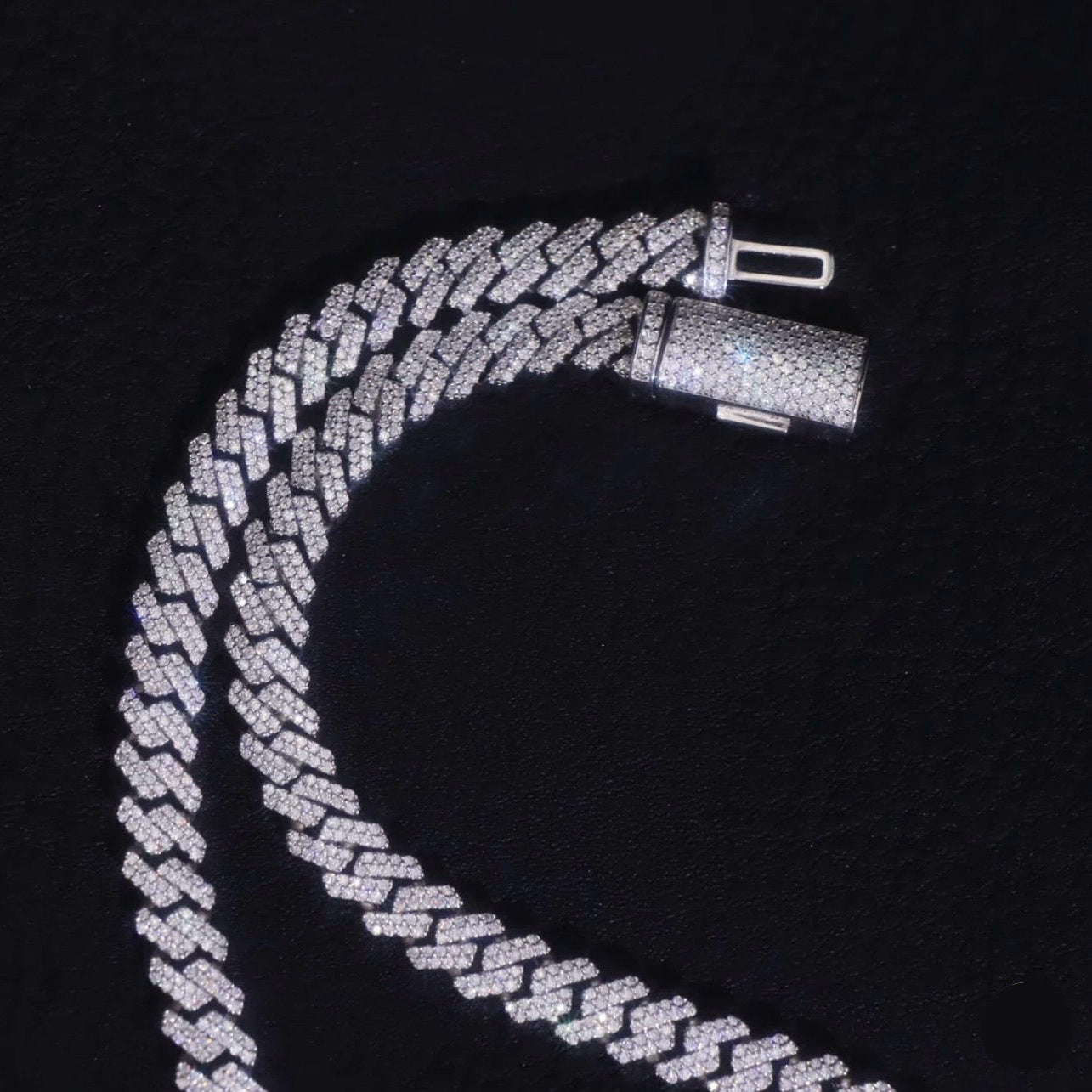 Cadena cubana VVS (8 mm)