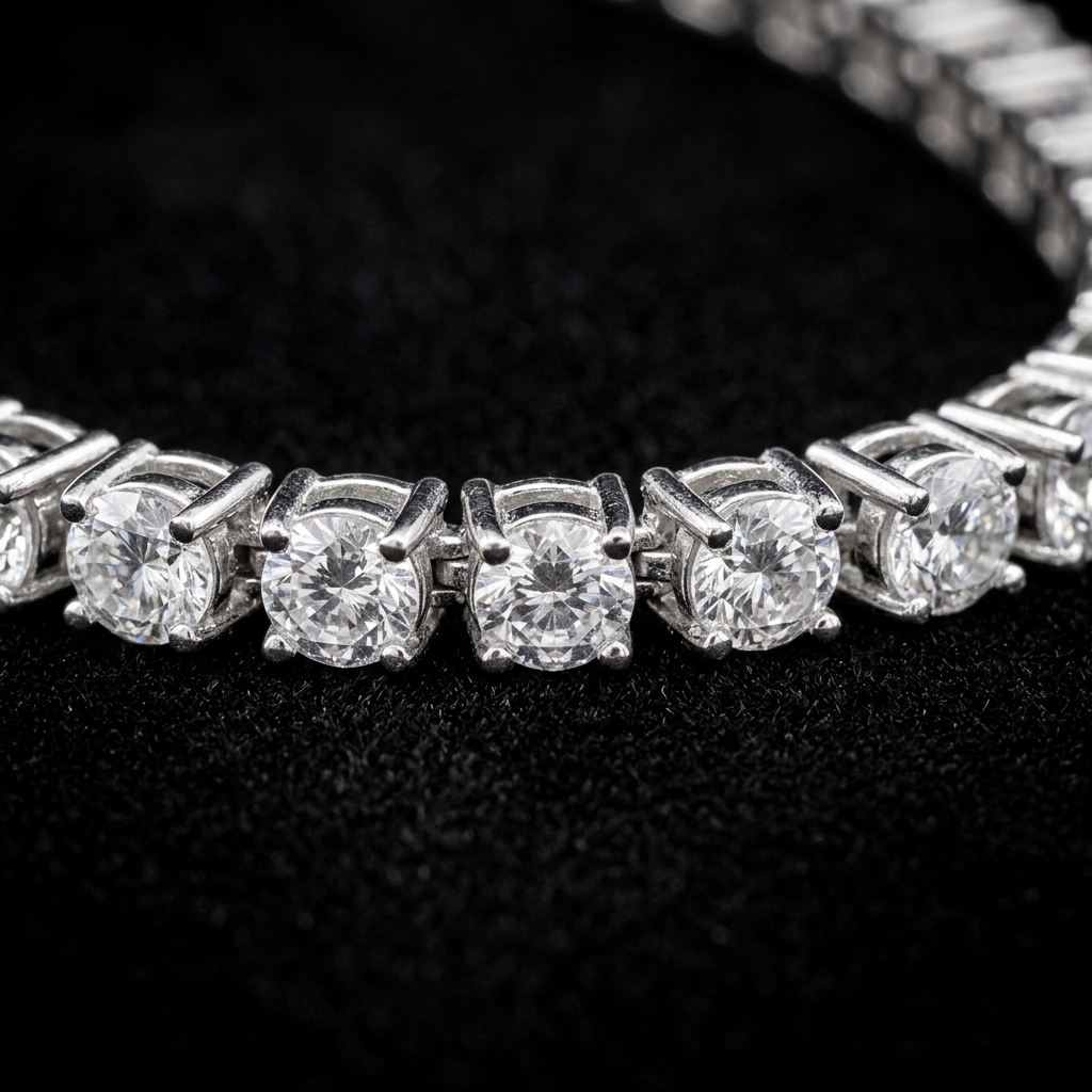 3mm tennis bracelet macro draft