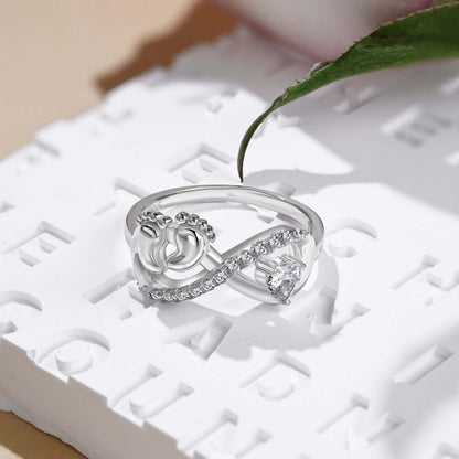 Infinity Love Diamond Ring