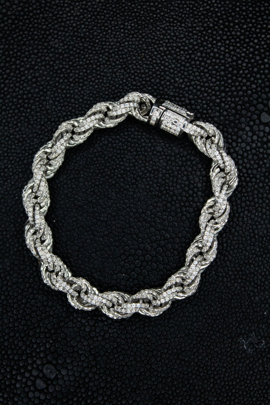Rope VVS Bracelet (8mm)