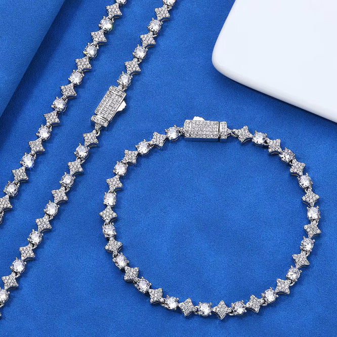 Star VVS Tennis Necklace (6mm)