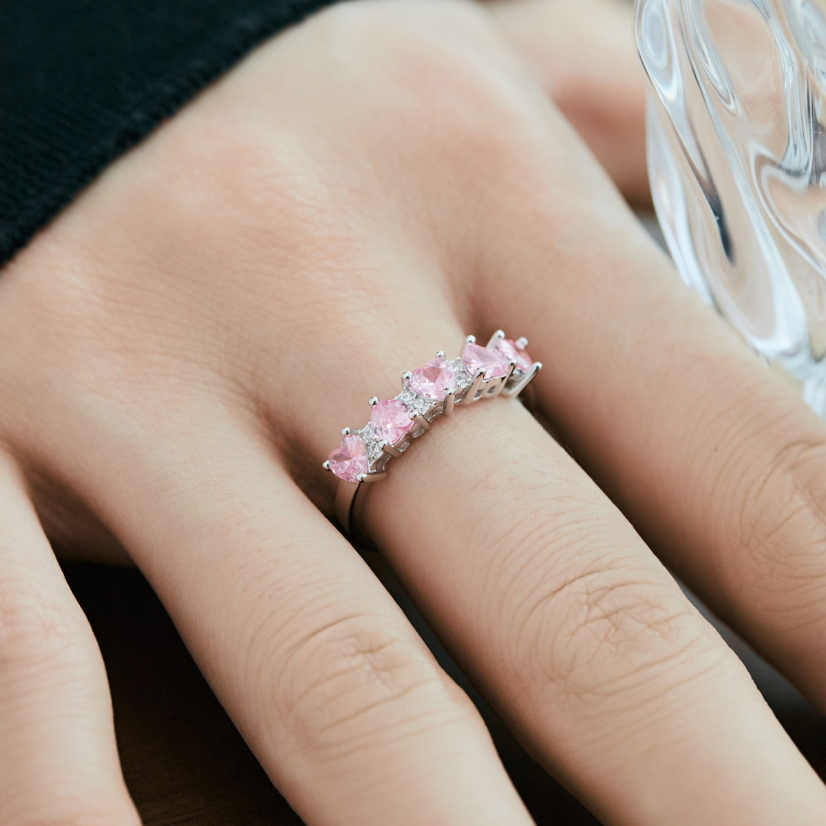 Heart Diamond Rings