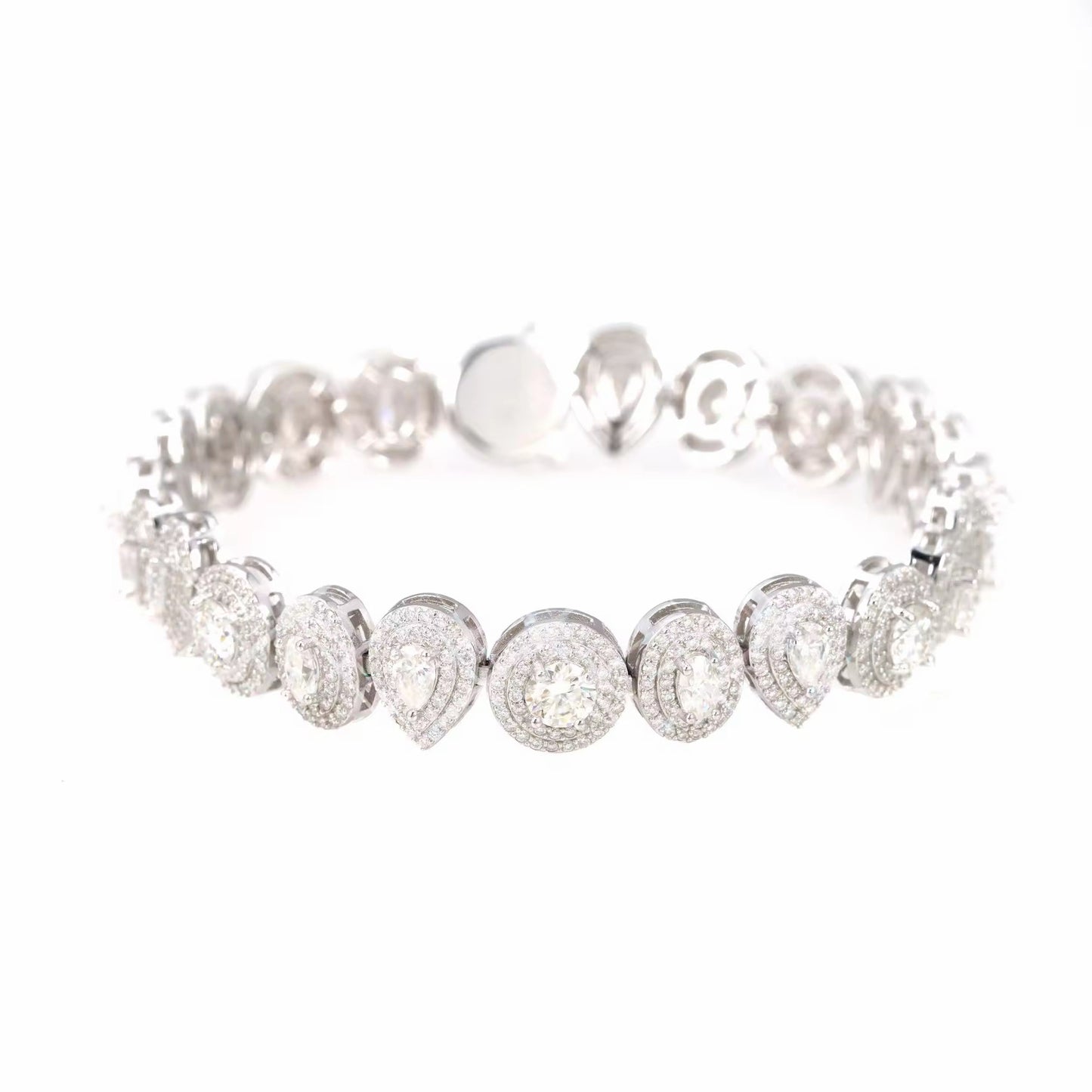 VVS Pear Cut Bracelet (10mm)