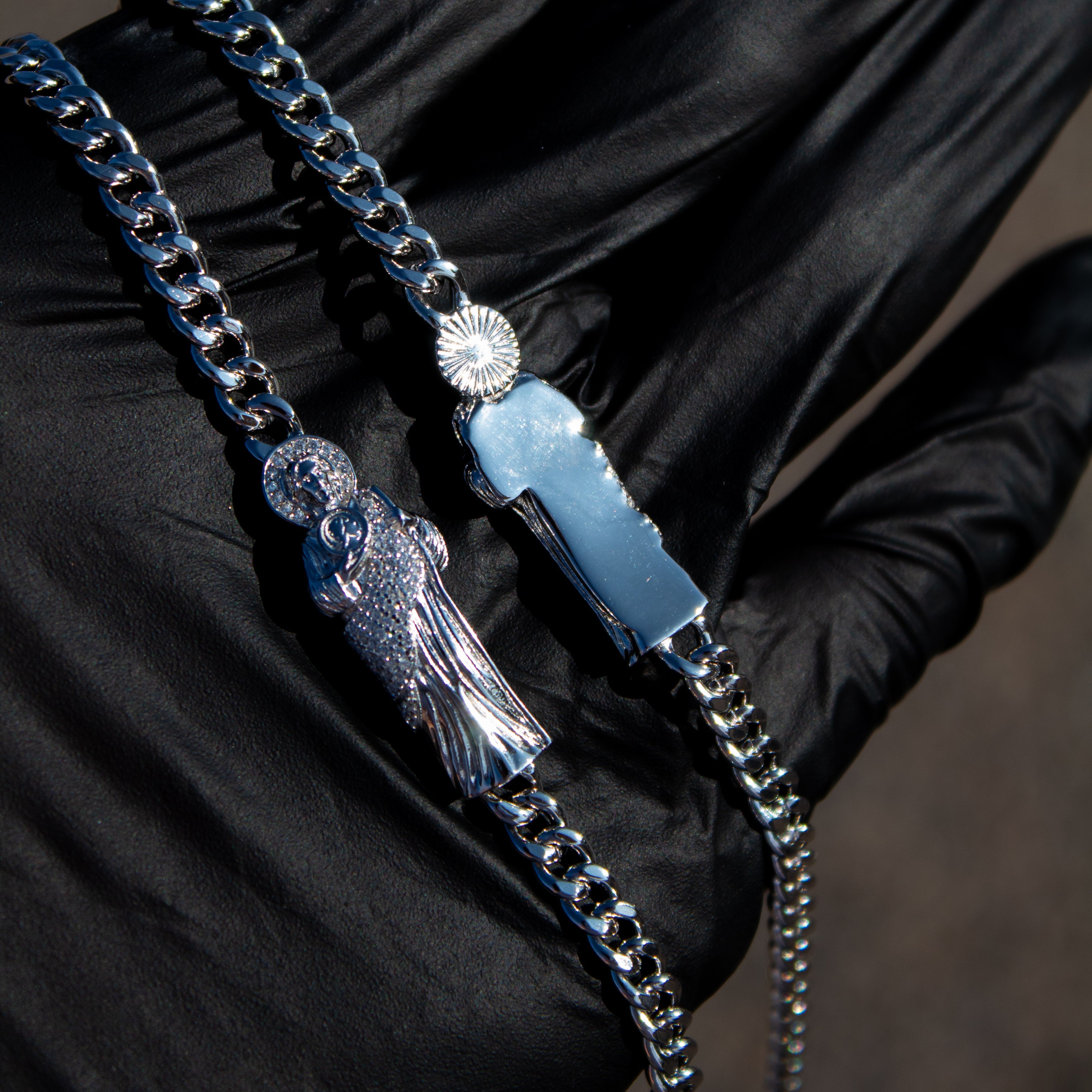 San Judas / Cuban Bracelet (5mm / 10mm)