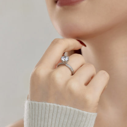 White Diamond Ring