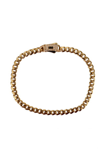 14K Gold Monaco Bracelet (5mm)