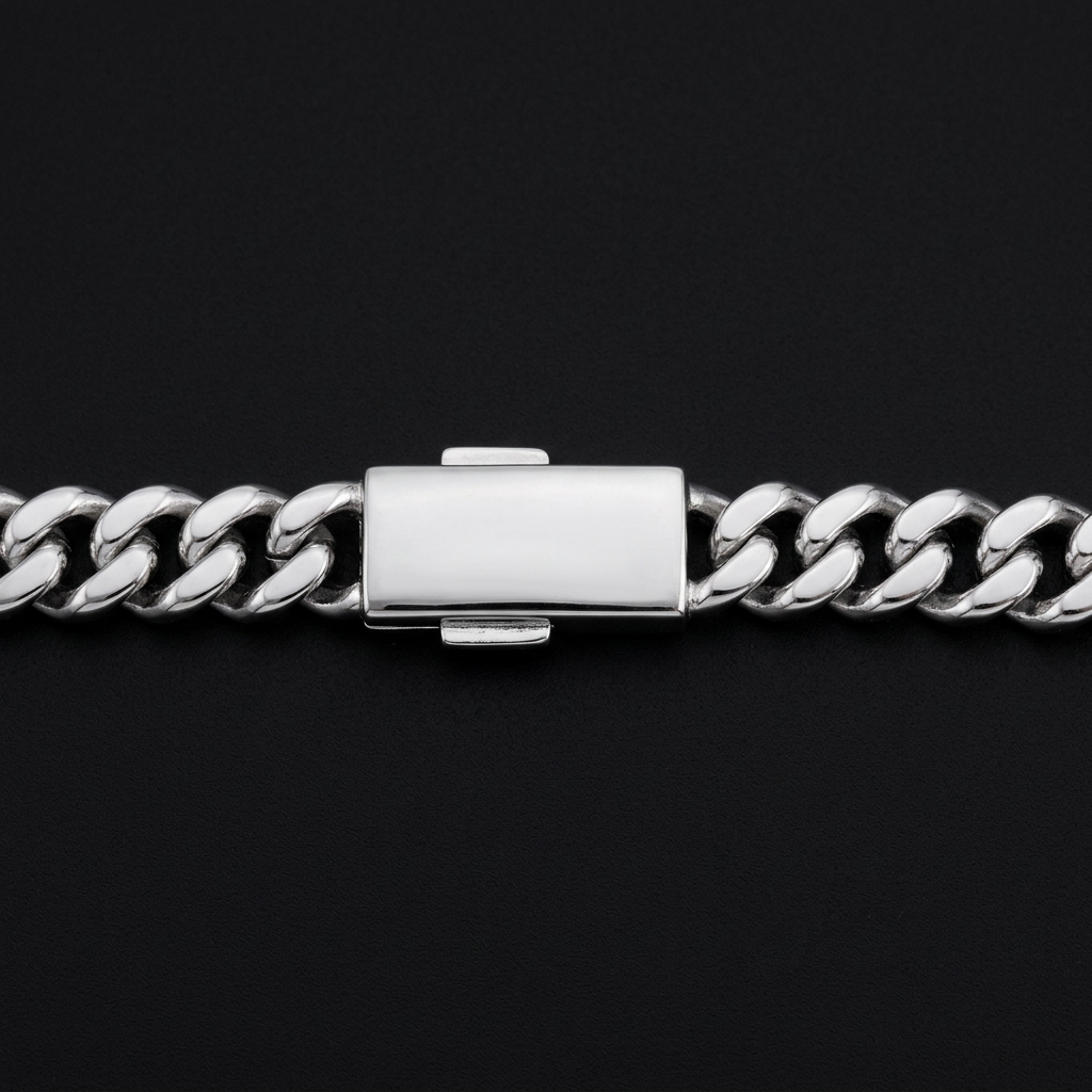 6mm Cuban VVS chain underside draft