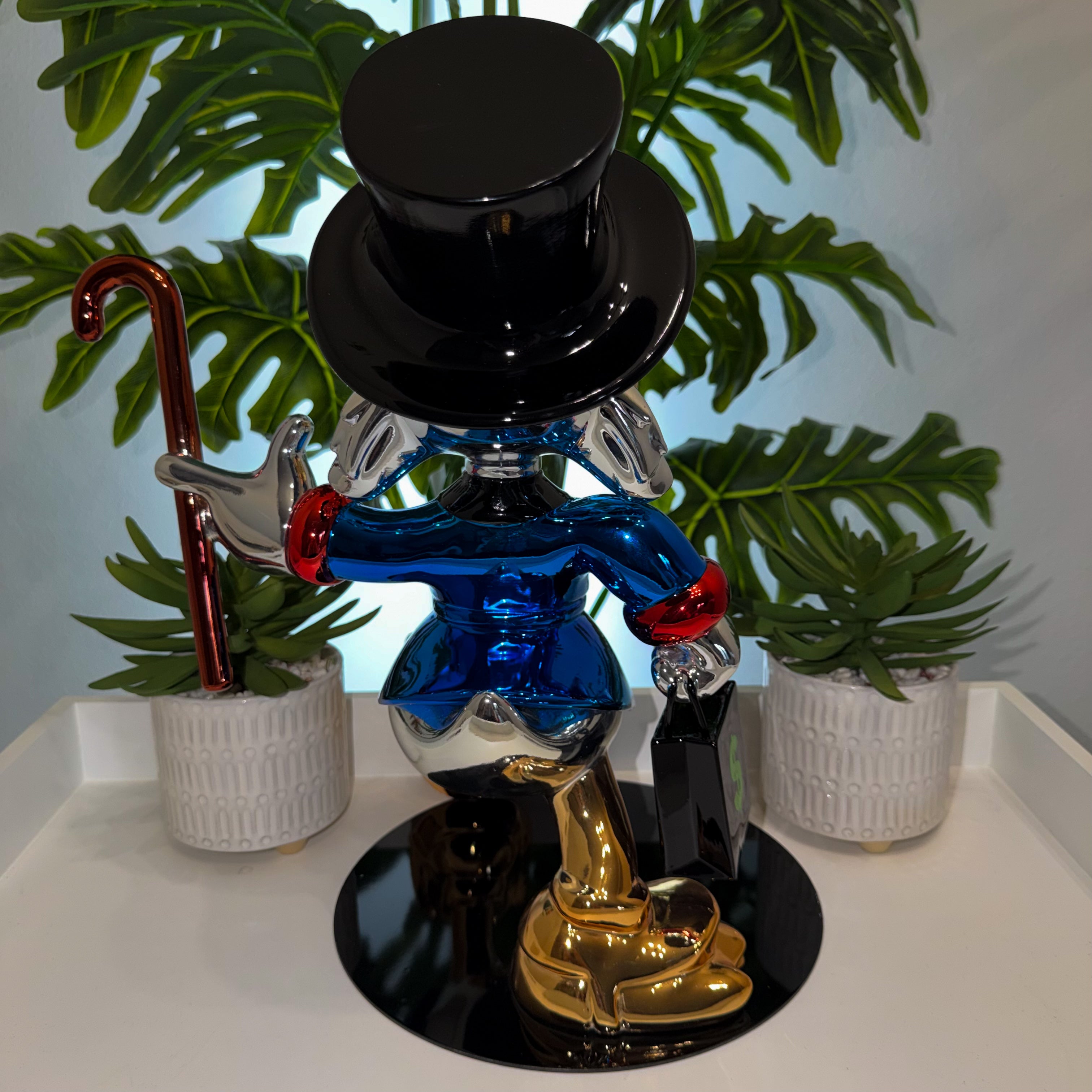 Millionaire Sapphire Duck Fiberglass