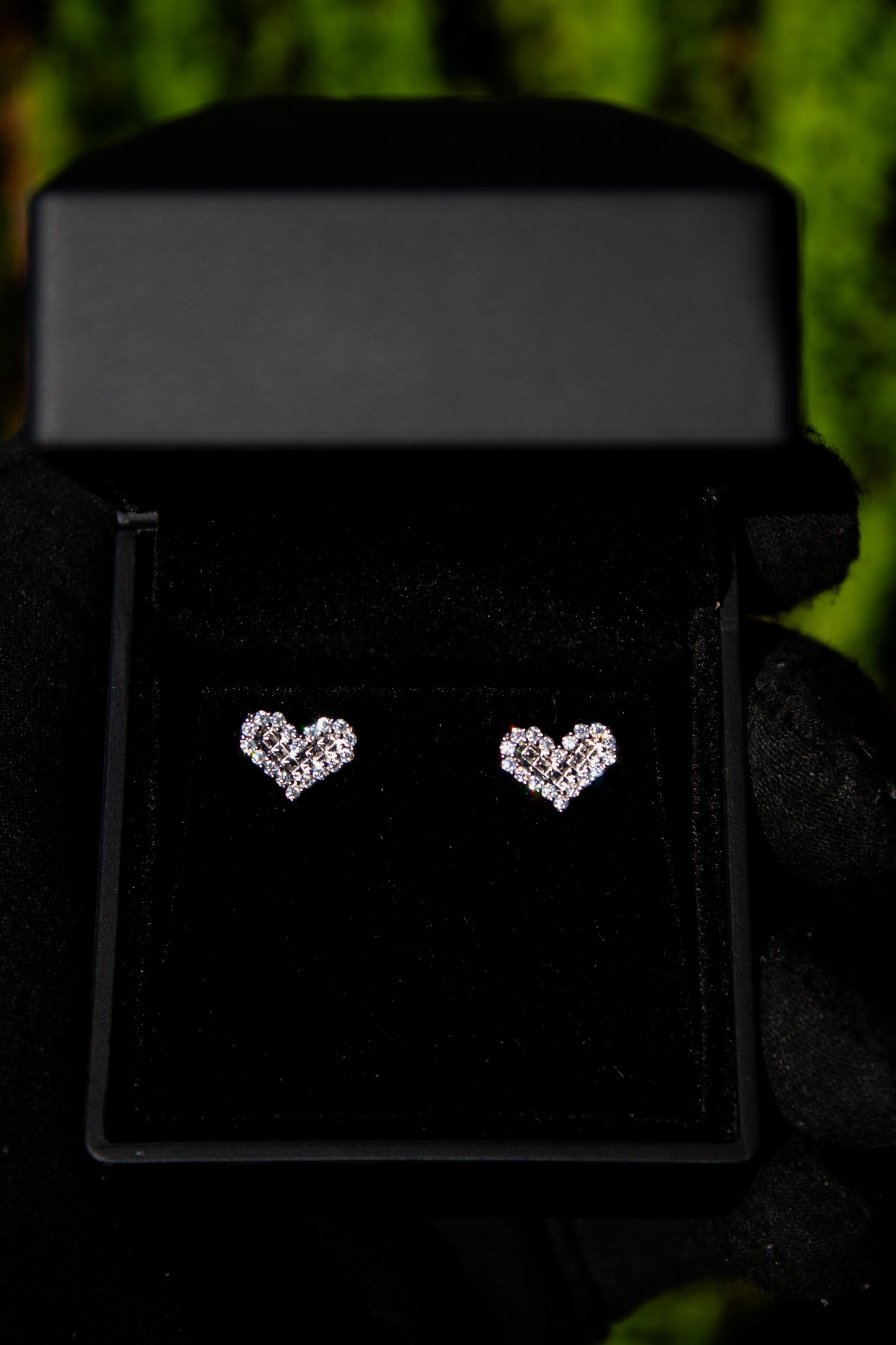 Heart VVS Earrings Set