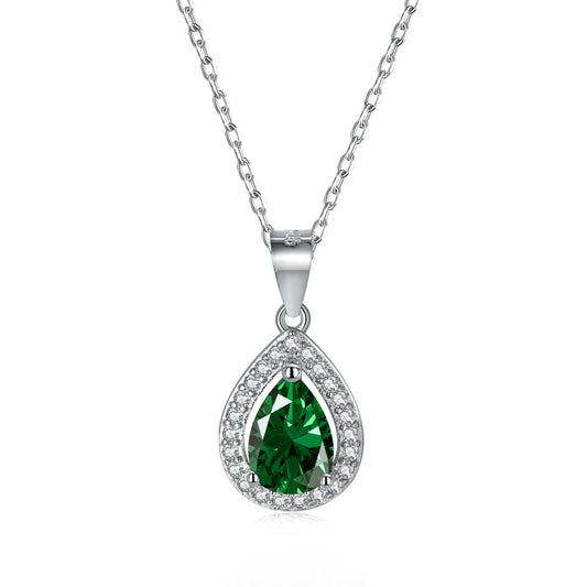 Green Diamond Necklace