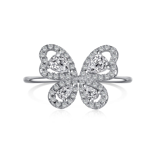 Butterfly Diamond Ring