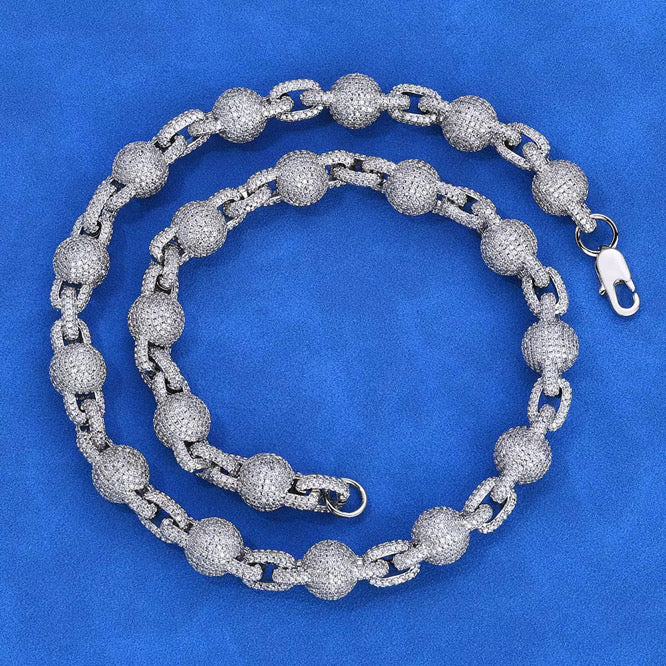 Beaded VVS Chain (10.5mm)