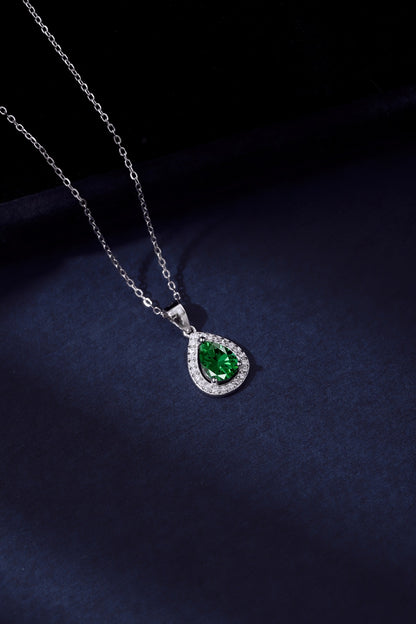 Green Diamond Necklace