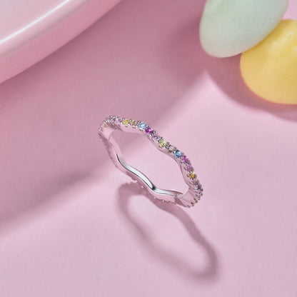 Colorful Diamond Ring