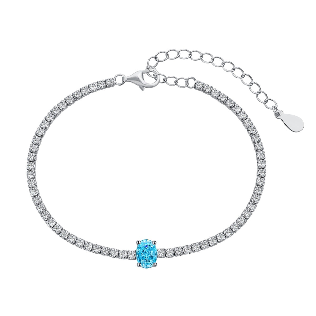 Blue Diamond Bracelet