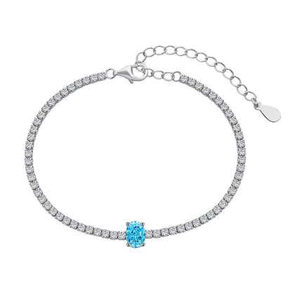 Blue Diamond Bracelet