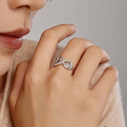 Infinity Love Diamond Ring