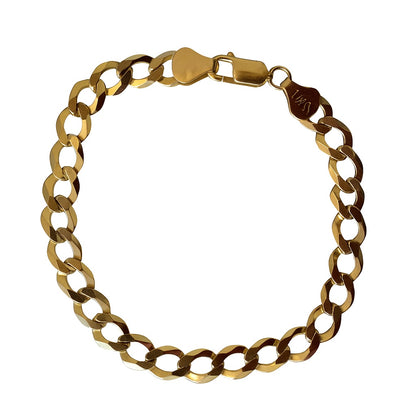14K Gold Cuban Bracelet (8mm)