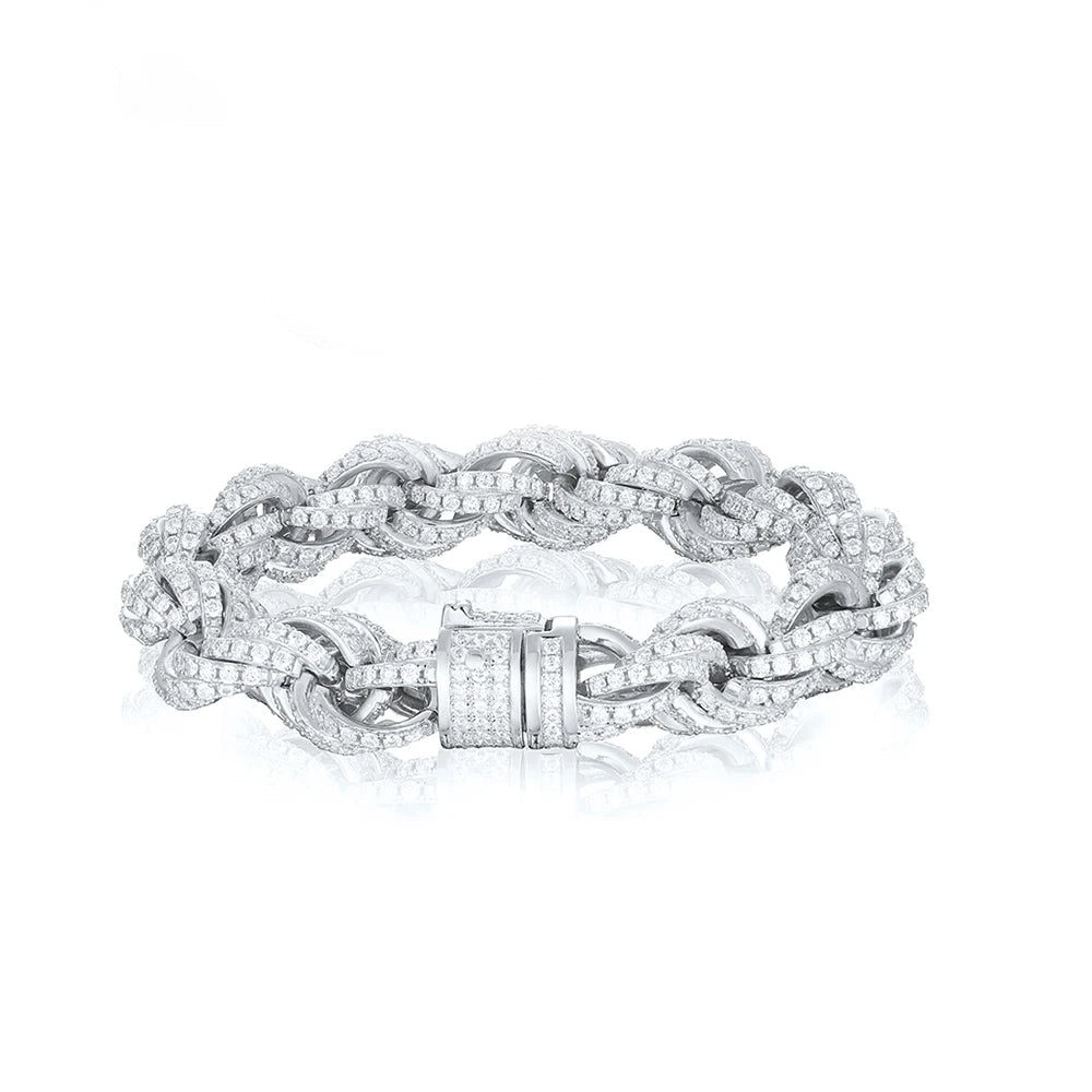 Rope VVS Bracelet (8mm)