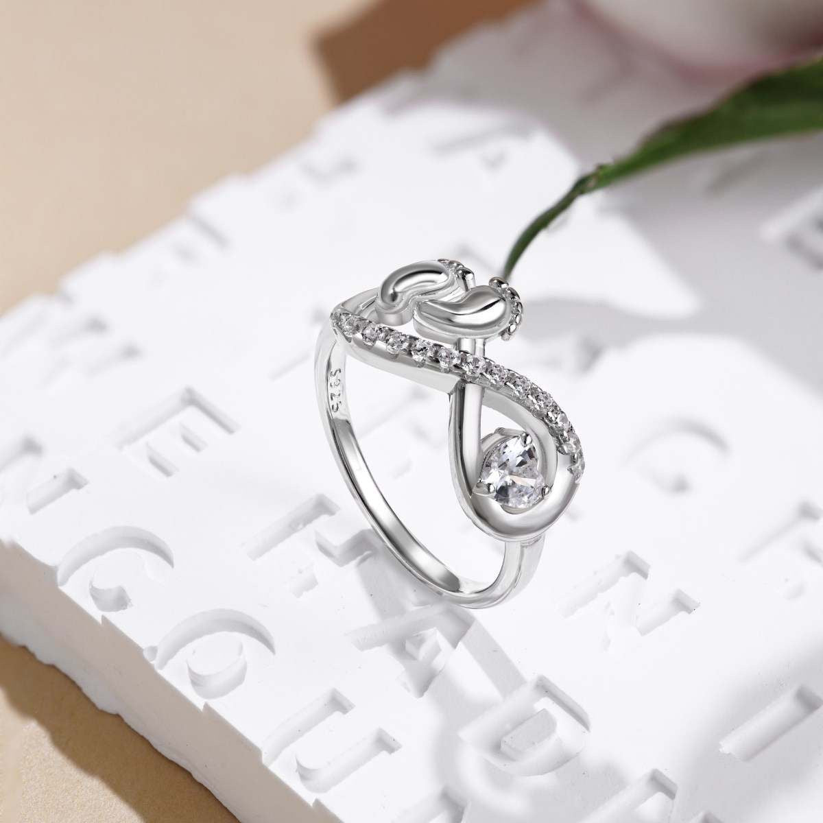 Infinity Love Diamond Ring