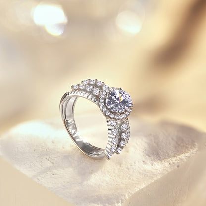 White Diamond Ring