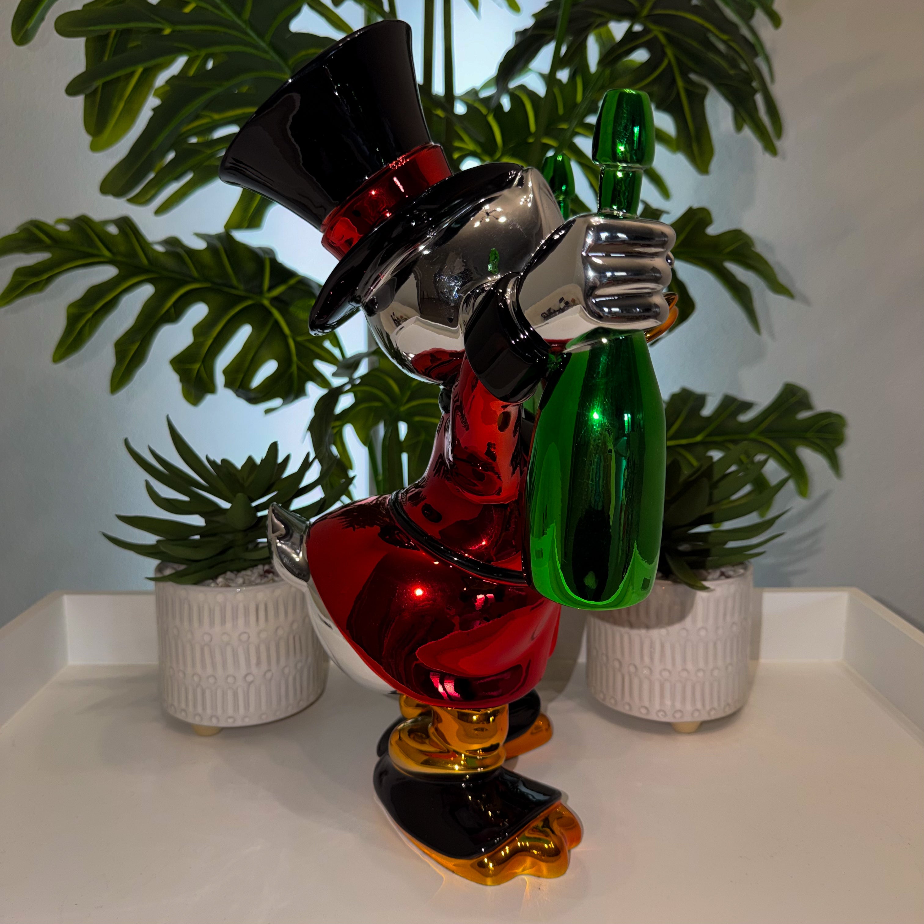 Millionaire Ruby Duck Fiberglass