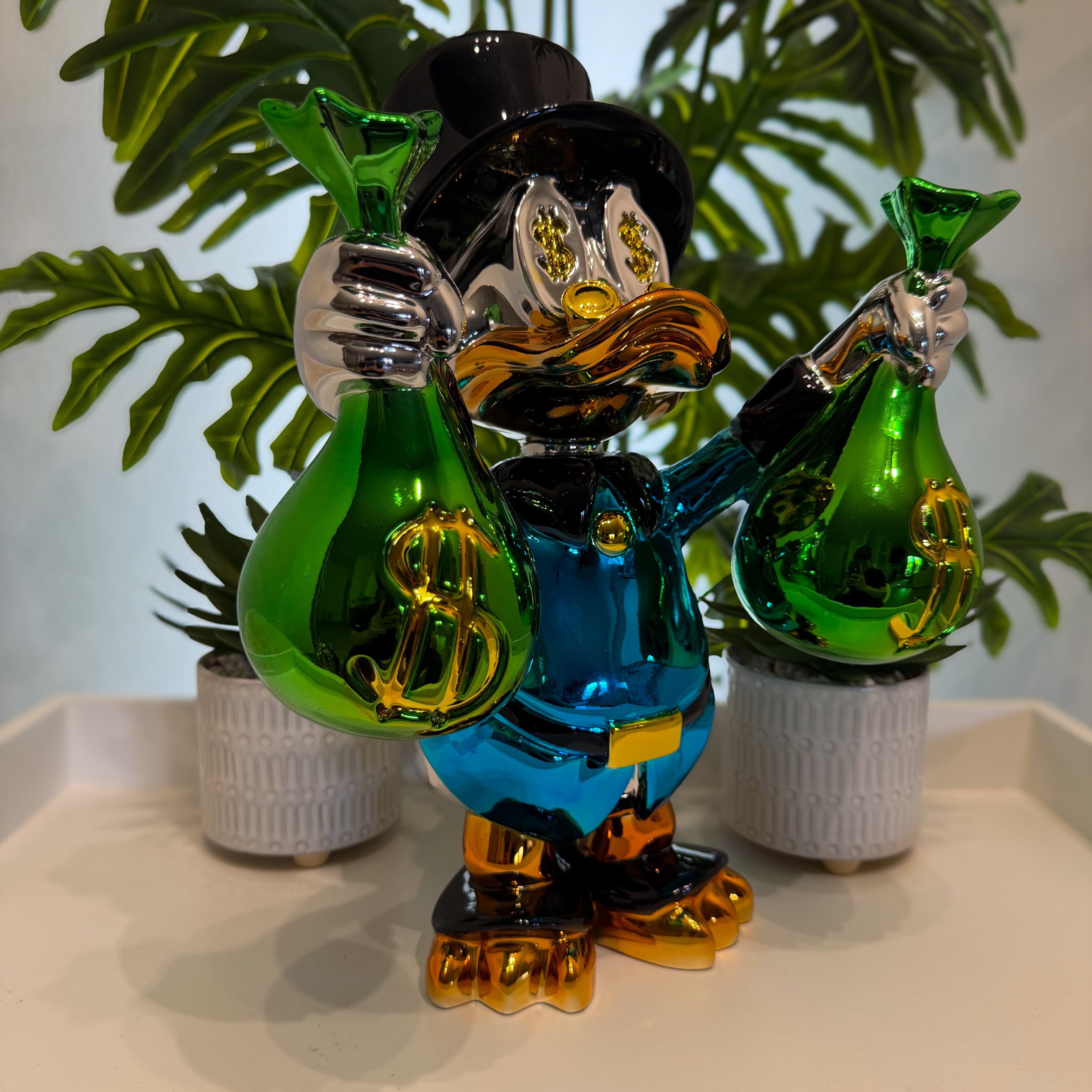 Millionaire Emerald Duck Fiberglass