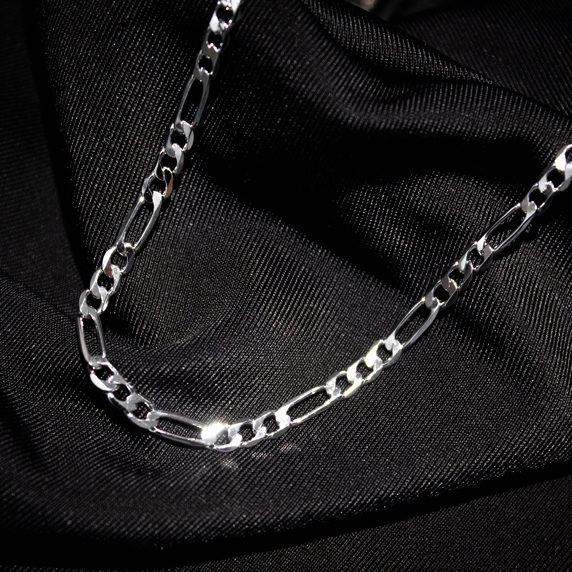 Figaro Bracelet (3.3mm)