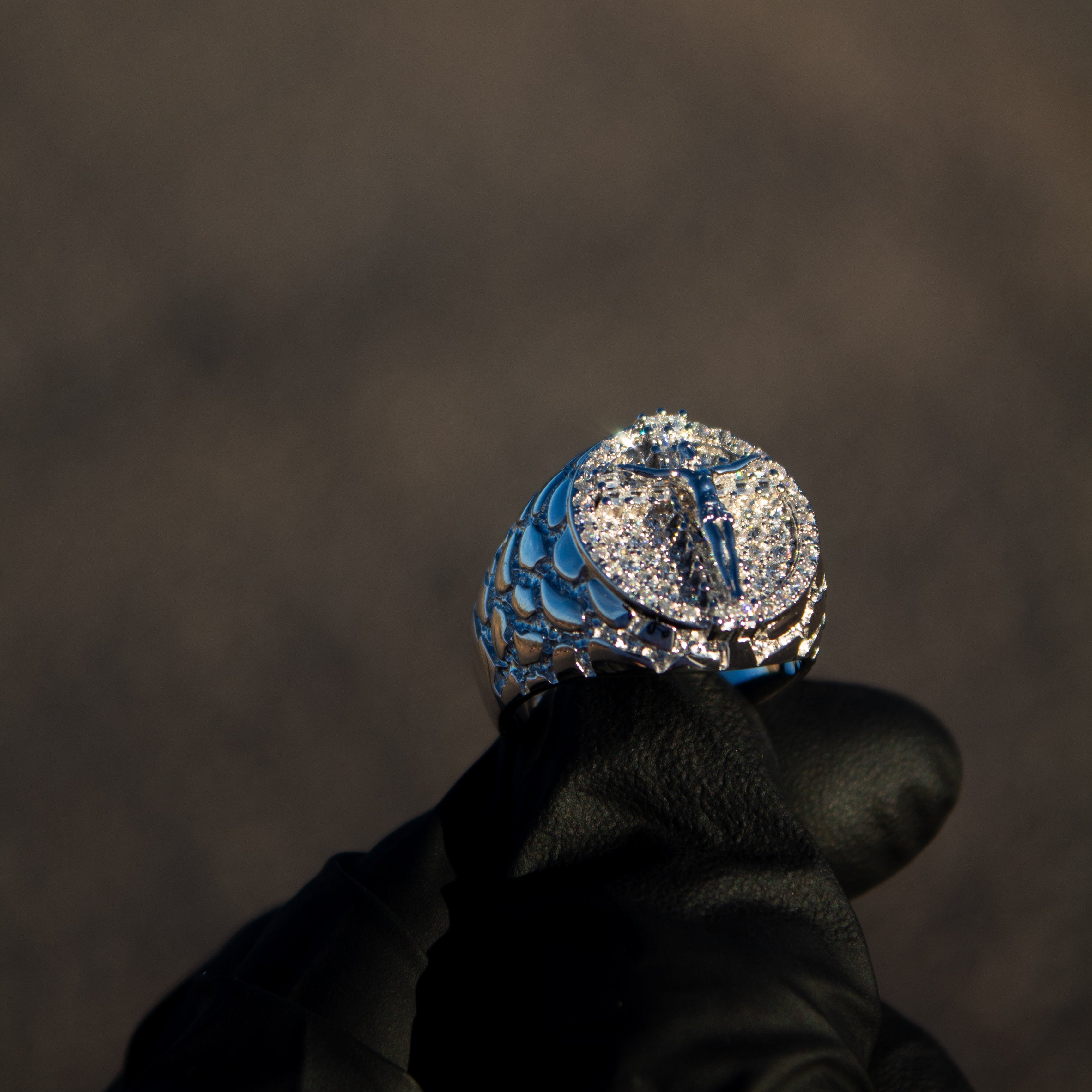 Jesus Nugget Ring