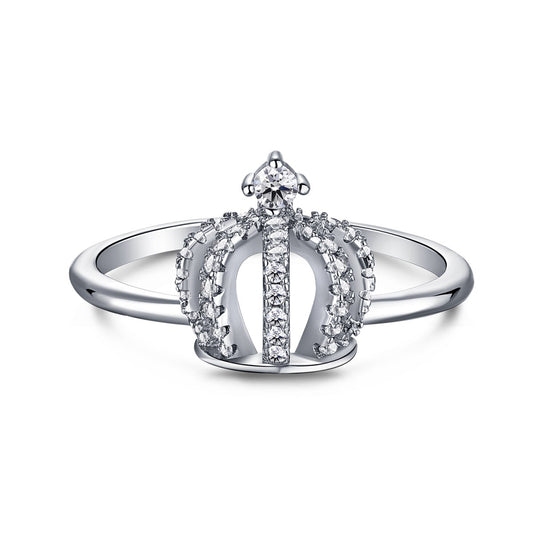 Crown Diamond Ring