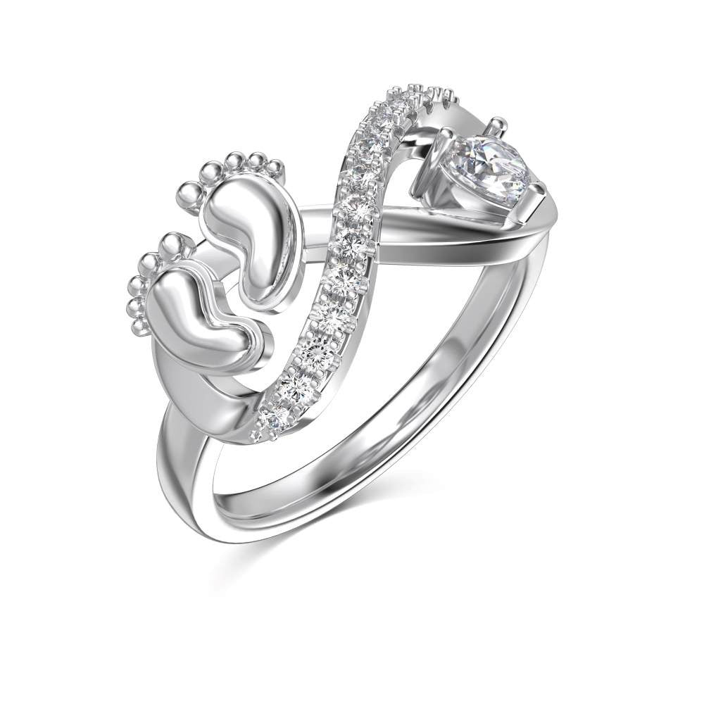 Infinity Love Diamond Ring