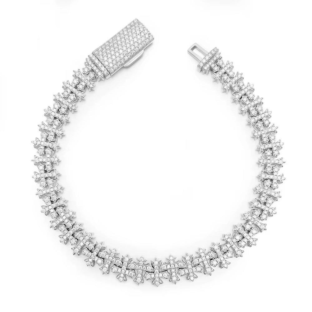 Cruz VVS Bracelet (8mm)