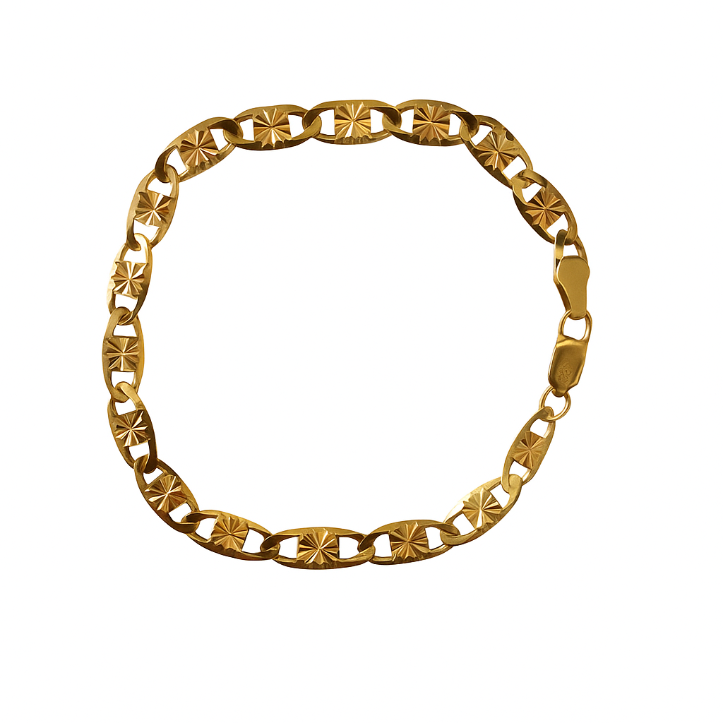 14K Gold Valentino Bracelet (6mm)