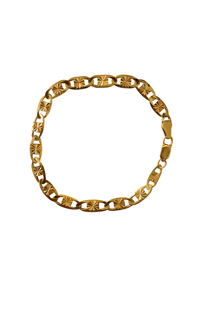14K Gold Valentino Bracelet (6mm)