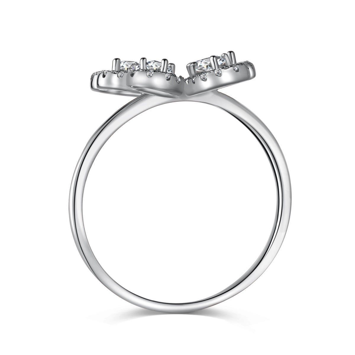 Butterfly Diamond Ring