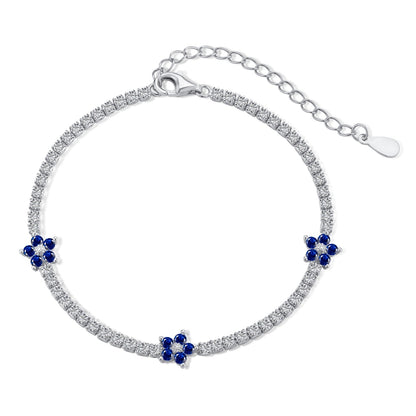 Blue Flowers Bracelet