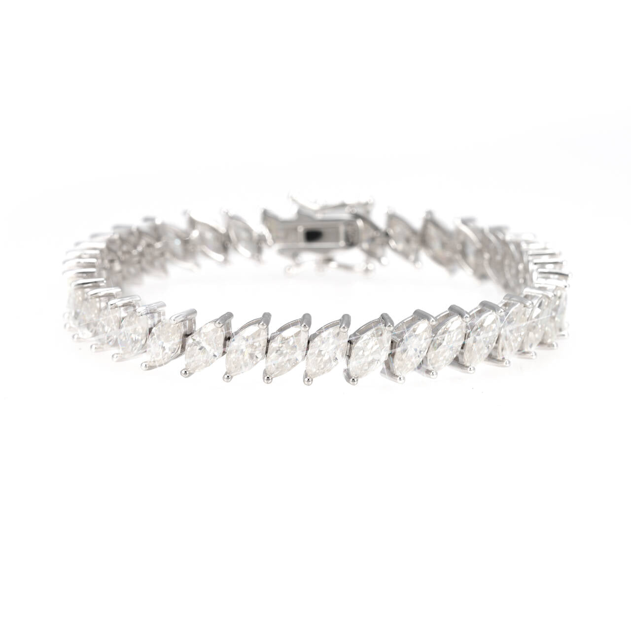 Double Marquise VVS Bracelet (9mm)