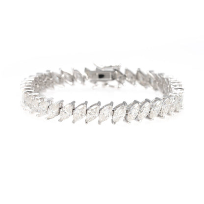 Double Marquise VVS Bracelet (9mm)