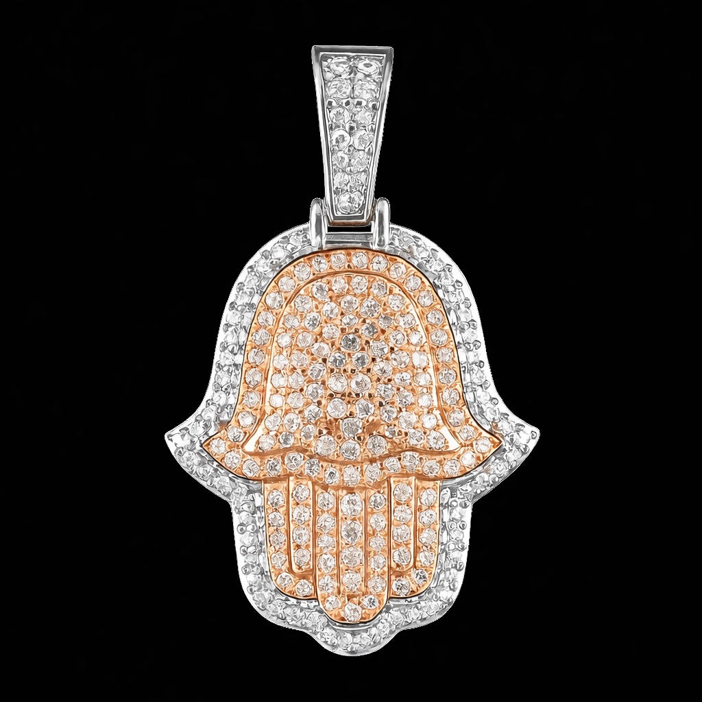 Hamsa VVS Pendant
