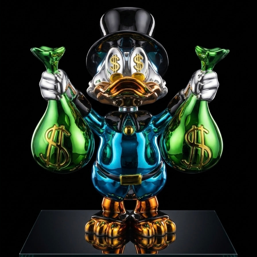 Millionaire Duck Figerglass