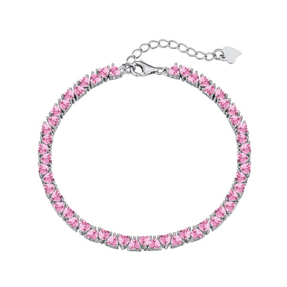 Heart Pink Bracelet