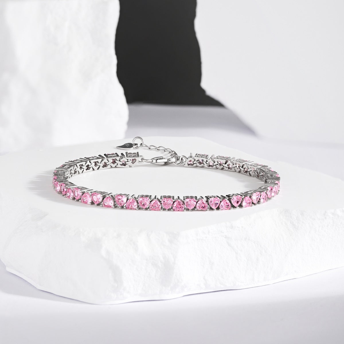 Heart Pink Bracelet