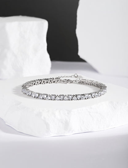 Heart Diamond Bracelet