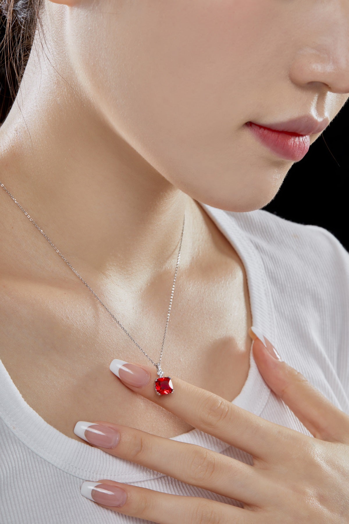 Red Diamond Necklace