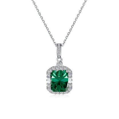 Green Diamond Necklace