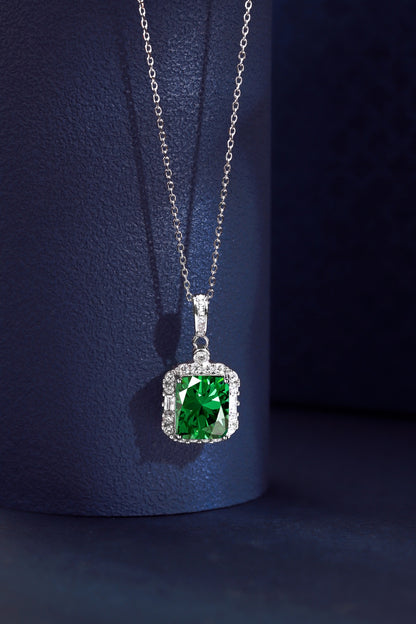 Green Diamond Necklace