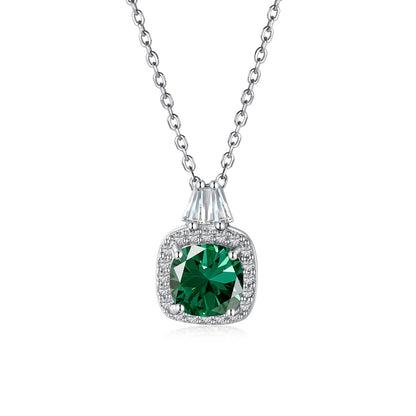 Green Diamond Necklace